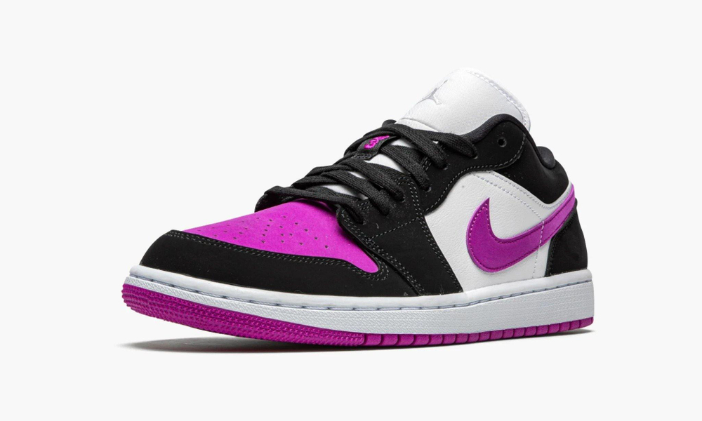 Air Jordan 1 Low WMNS "Black / Cactus Flower"