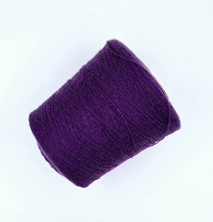 Ягненок шотландский 50% кашемир 25% па 25% 600 м в 100 г баклажан