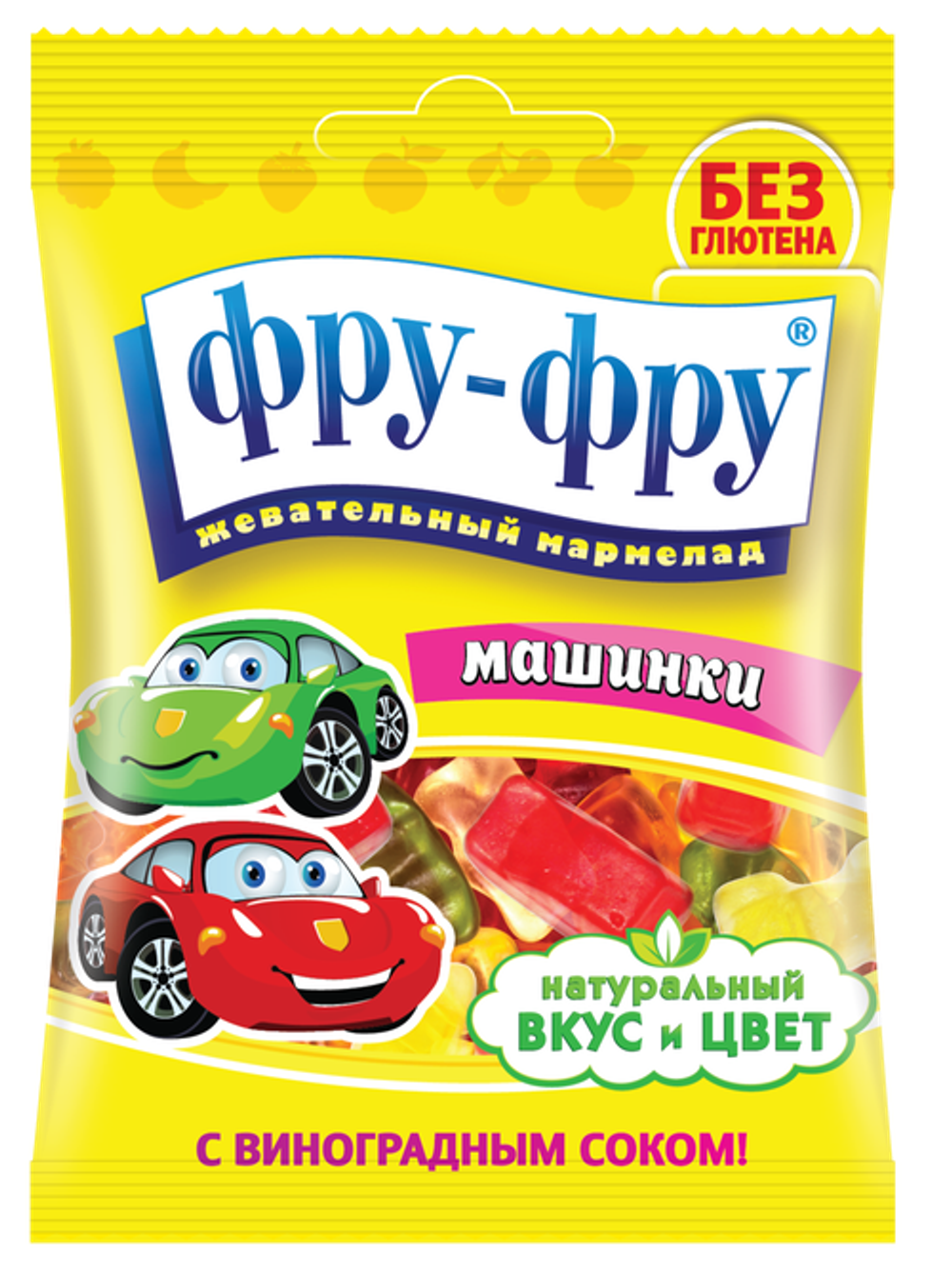 Фру-Фру мармелад жевательный машинки 30гр.