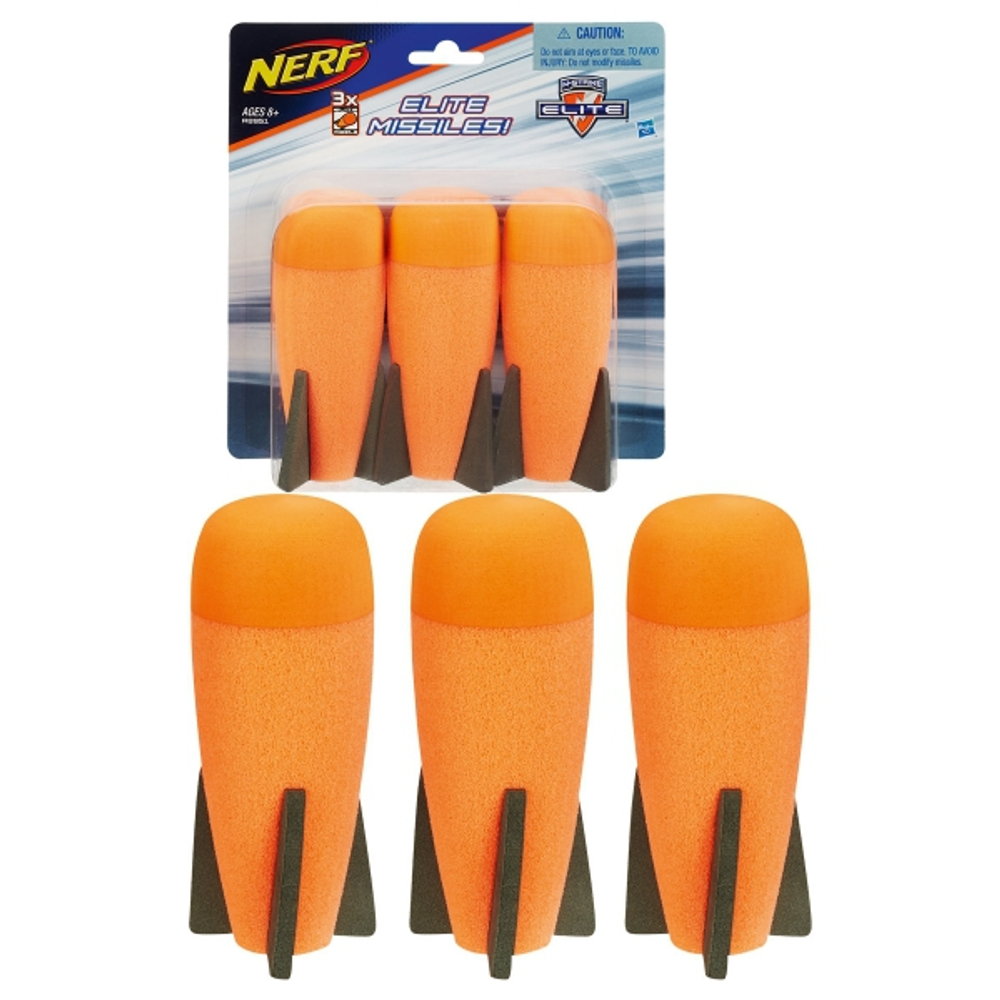 Nerf: Комплект из 3 ракет Элит A8951