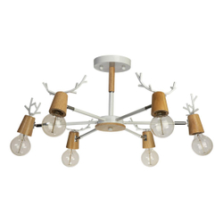 10024/6 White Люстра на штанге LOFT IT Sven