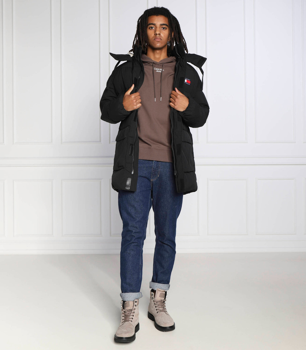 утепленная куртка парка Tommy Jeans - черный(DM0DM14392)