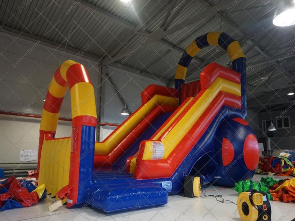 Батут-горка "Радуга"