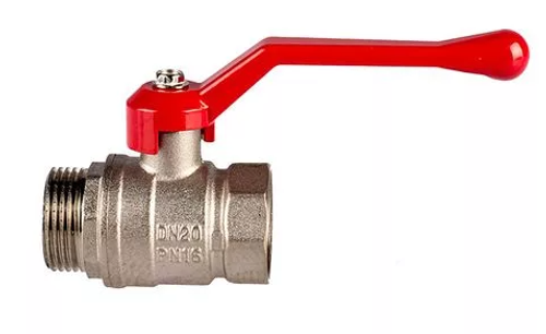Кран шаровый 20 (3/4") ВН рычаг (Италия)