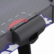 Игровой стол – аэрохоккей с подсветкой DFC Championship 53&amp;quot; 135 х 65 см, складной, черный