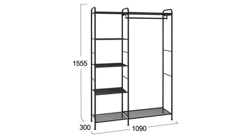 Гардеробная система Валенсия 1