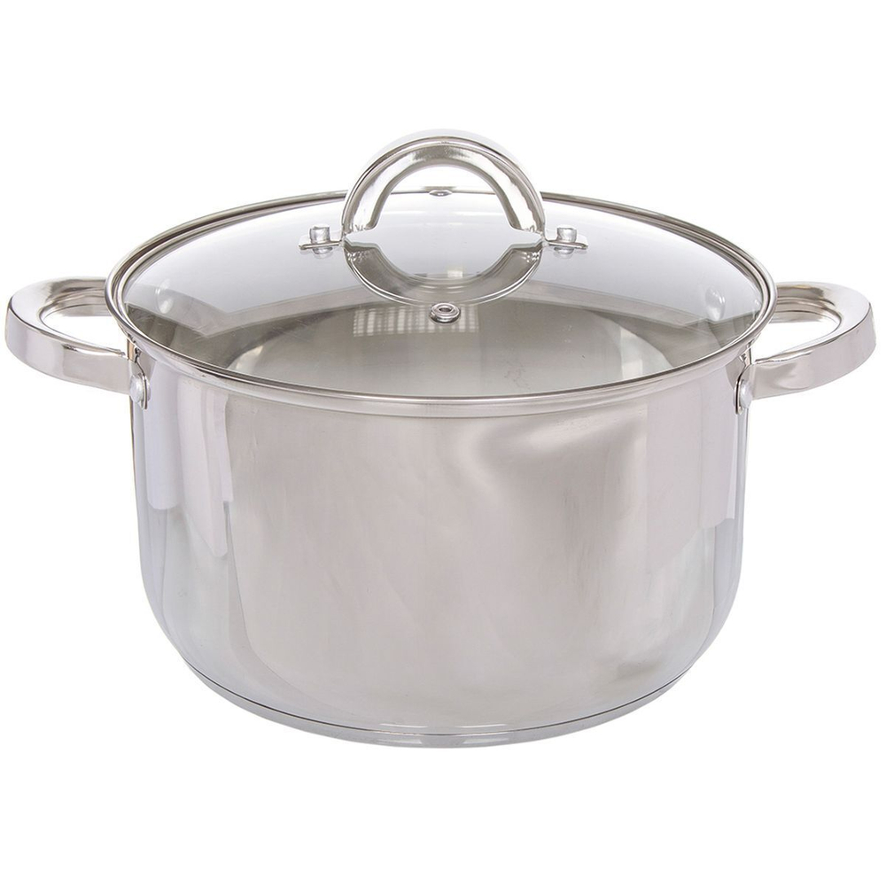Кастрюля нерж, 6 л, с крыш, DNN2, SD-4268-24