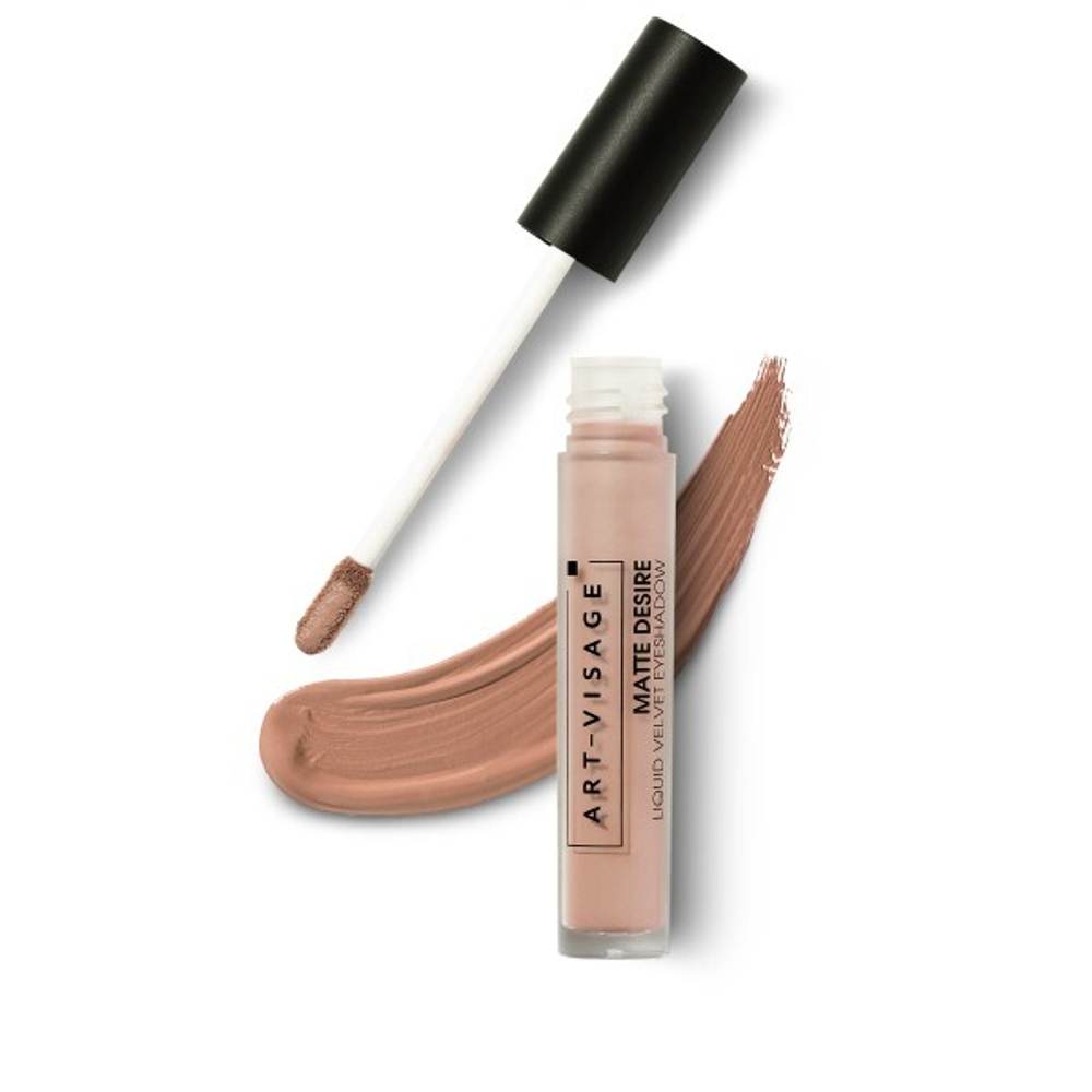 Art-Visage Тени для век Matte Desire, жидкие, матовые, тон №02, Миндаль, 4,3 мл
