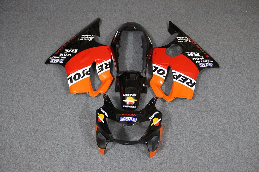 Комплект пластика для мотоцикла Honda CBR 600 F4 99-00 Repsol