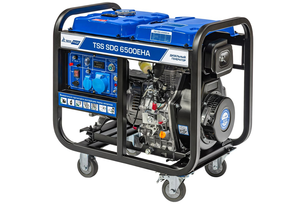 Дизель генератор (6,6кВт) TSS SDG 6500EHA
