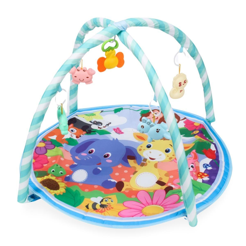 Коврик развивающий, 5 игрушек, в сумке, 942