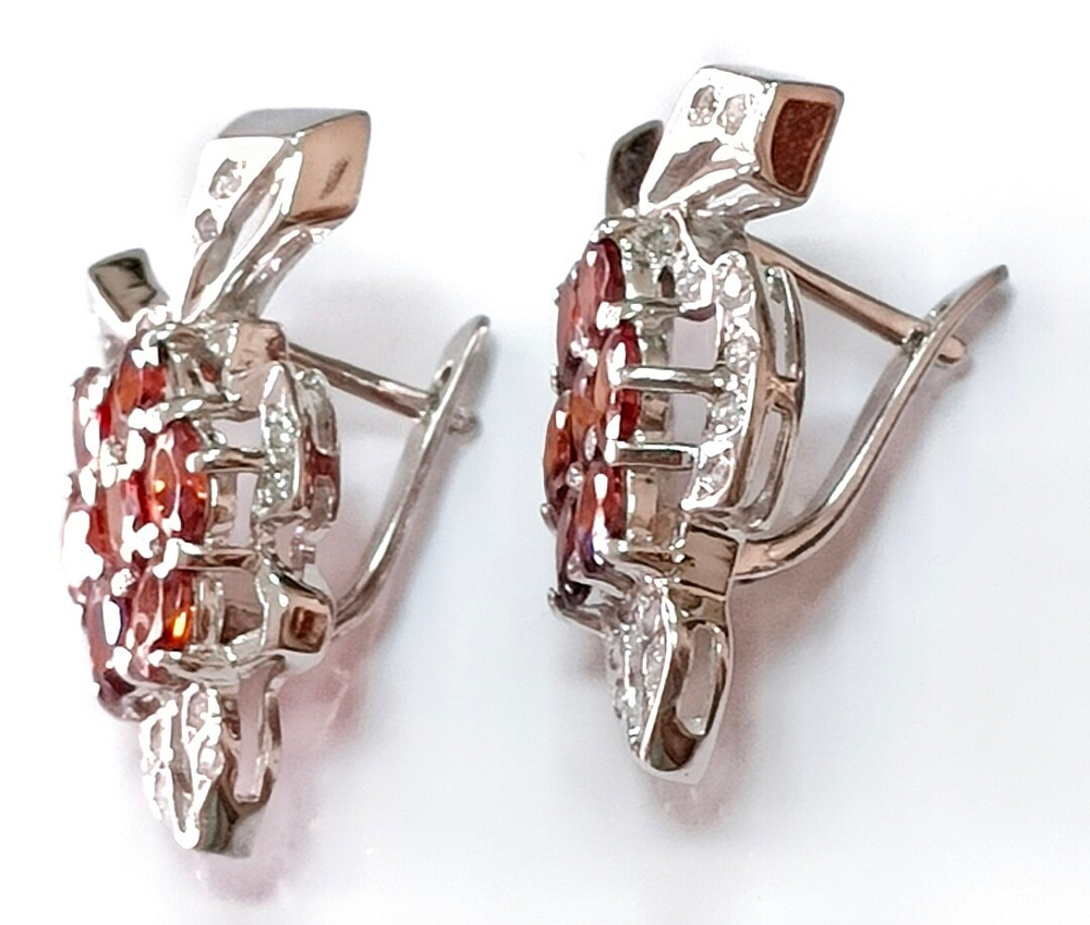 Ювелирные серьги из серебра"Эстерелла"