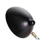 Светильник с лампой накаливания, черный, черный / белый, SPRUZZO, E27, 60