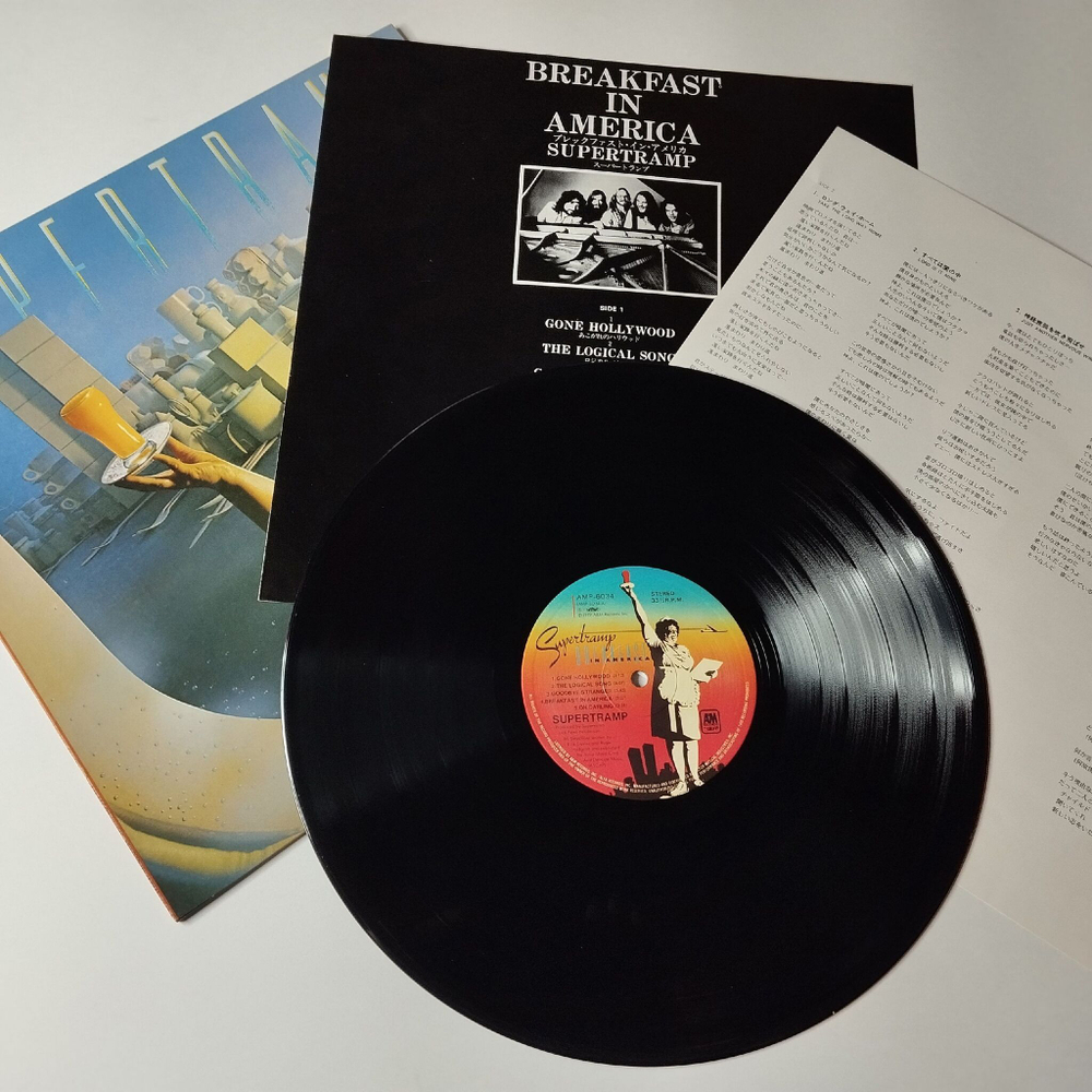 Винтажная виниловая пластинка LP Supertramp Breakfast In America (Japan 1979) (No Obi) Just Another Nervous Wreck