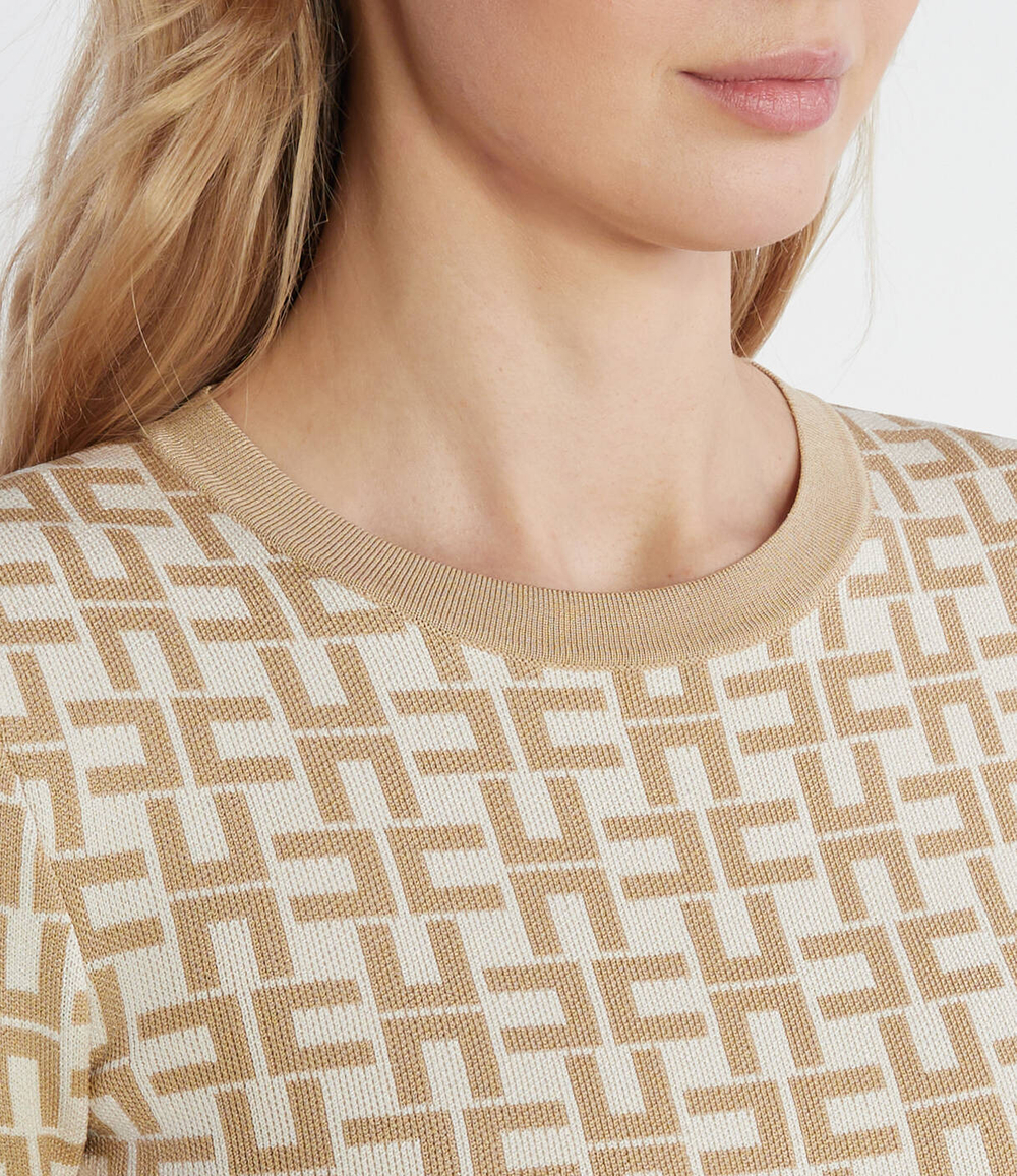 Платье Elisabetta Franchi - коричневый(AM54Z41E2)