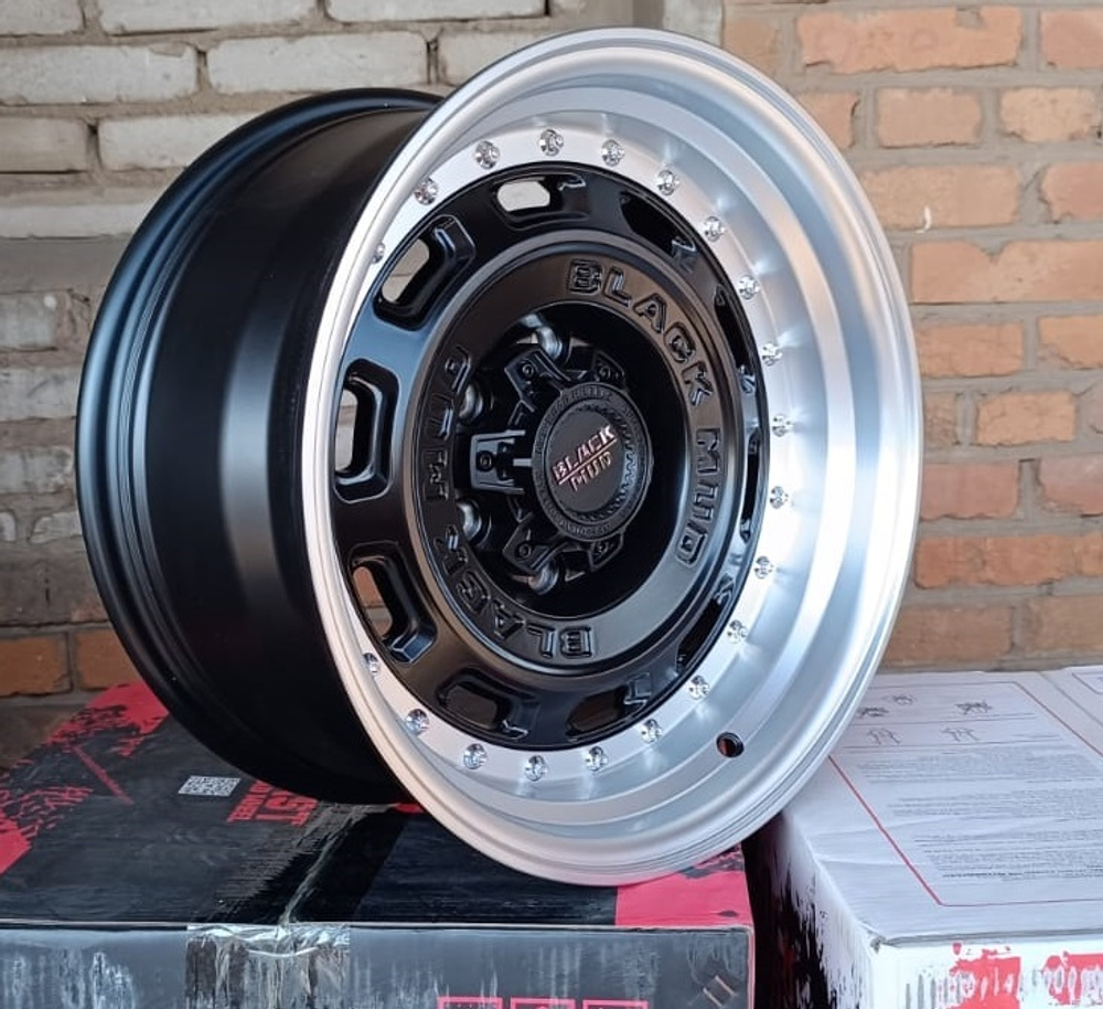 Диски колесные BLACK MUD M580C черный мат R18