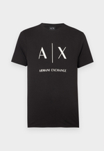 Armani Exchange Футболка с принтом - Чёрный