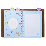 Ежедневник Basir, формат А5, серия "Сердечко", переплет из кожзама, 22*16 см, 75 листов, 4 цвета ассорти