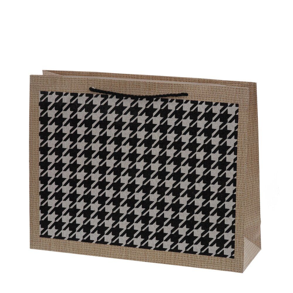 GAEM Пакет подарочный L (бумага 210г/м2, блок микс 12шт), L38,5 W11 H30 см, 4в.