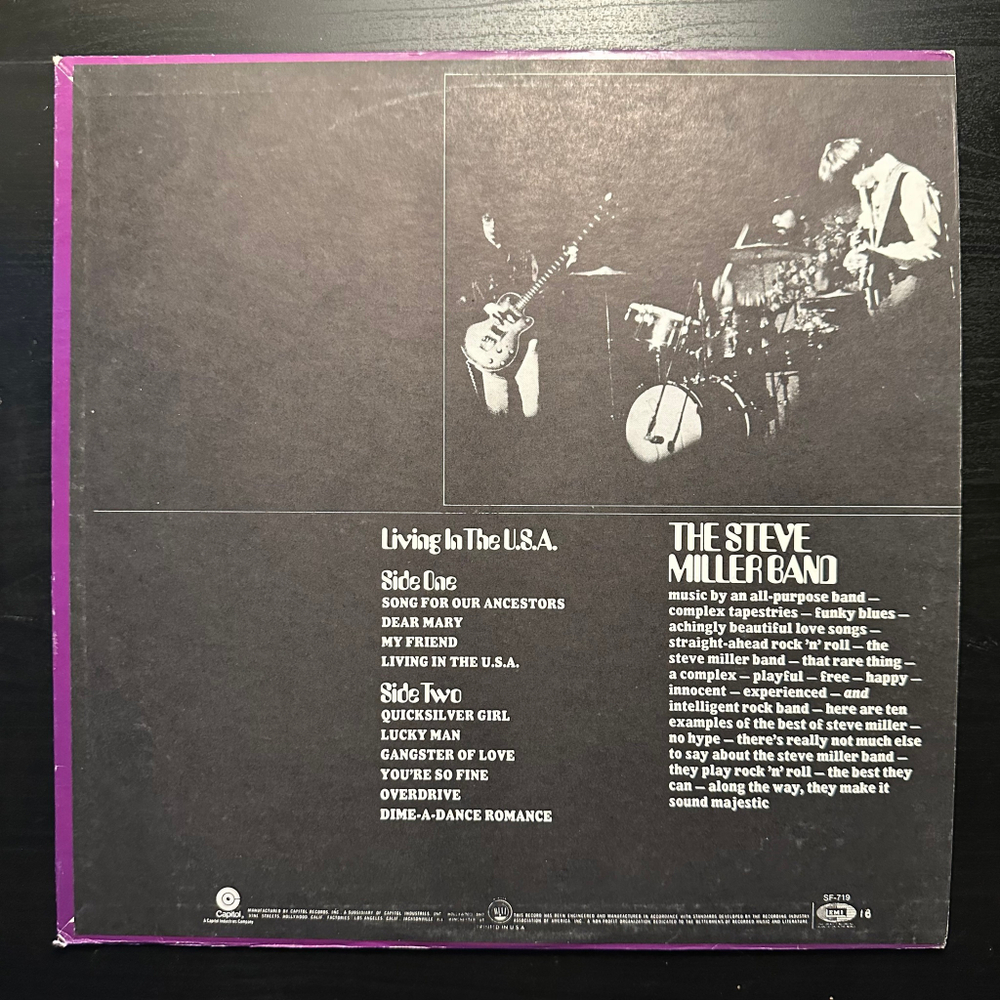 The Steve Miller Band - Living In The U.S.A. (США 1972г.)
