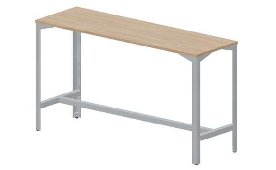 Высокий стол 190х60х105см, столешница 2,5см