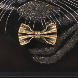 Комод Кот Саймон с 3 ящиками Каштан