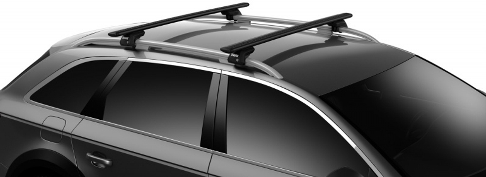 Комплект аэродинамических дуг Thule WingBar Evo черного цвета 127 см. (711320)