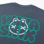 Футболка Ymkashix logo face темно-серая