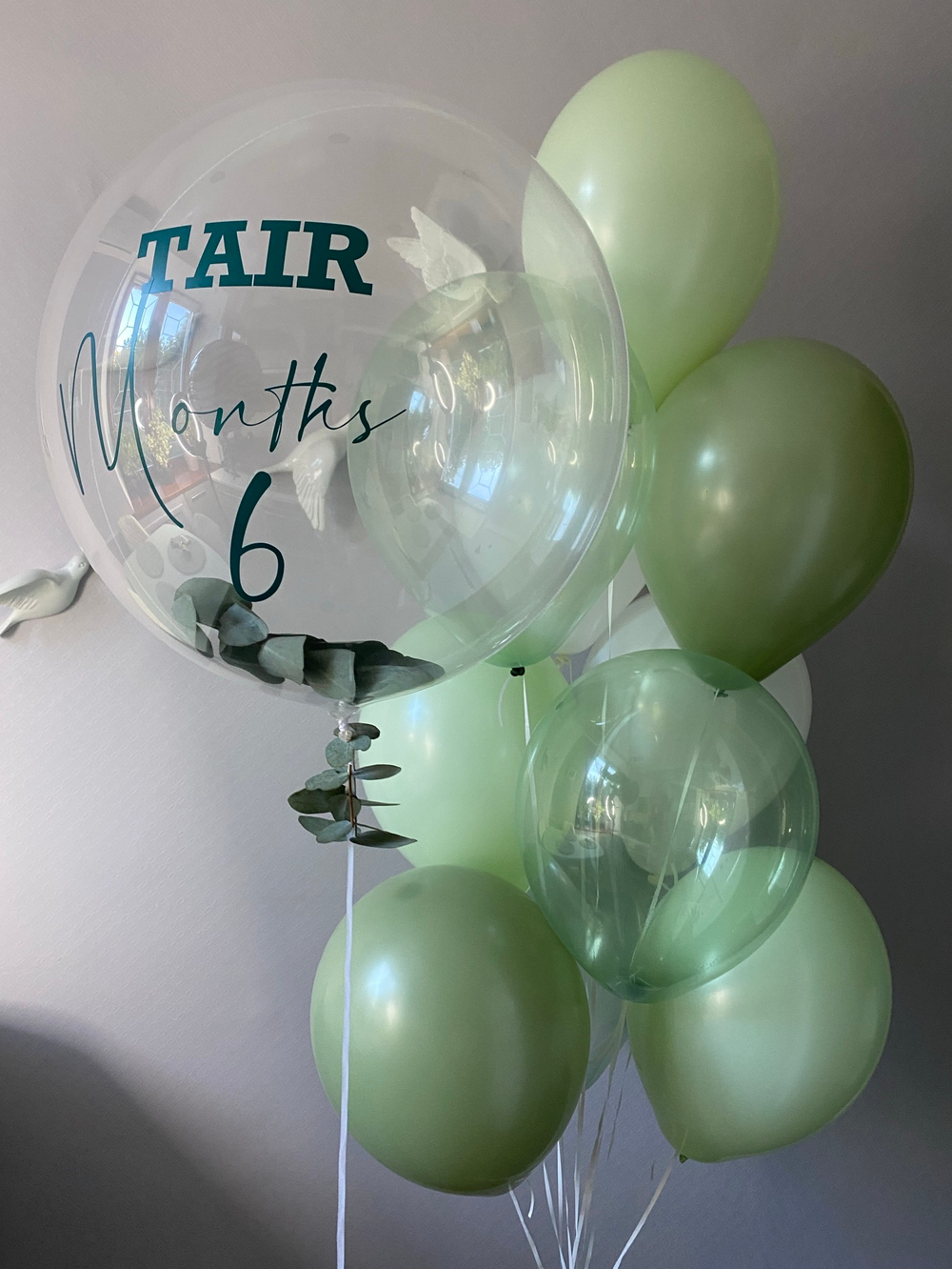 Набор шаров «6 месяцев»