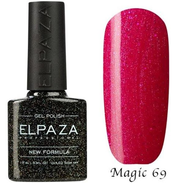 ELPAZA гель-лак Magic Glitter №69 Дамский каприз, 10 мл