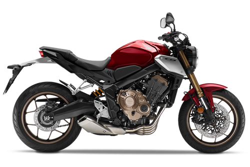 Мотоцикл Honda CB650R e-clutch красный