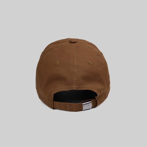 Кепка Carhartt WIP Canvas Script Cap артикул:I028876_brown - купить в магазине Дайс