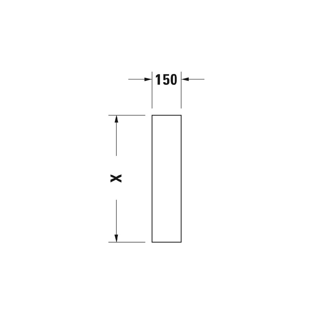 Duravit Starck 3 Умывальник 600 x 450 мм белый с пьедесталом 0300600000+0865160000