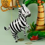 Шар (34''/86 см) Фигура, Зебра, 1 шт.