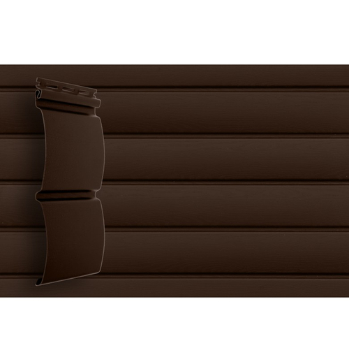 Сайдинг Grand Line Блок-Хаус ACRYL Темный Дуб