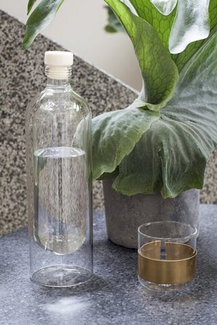 Набор 4 стакана Serax, Copper chemistry, 4 шт., боросиликатное стекло, прозрачный