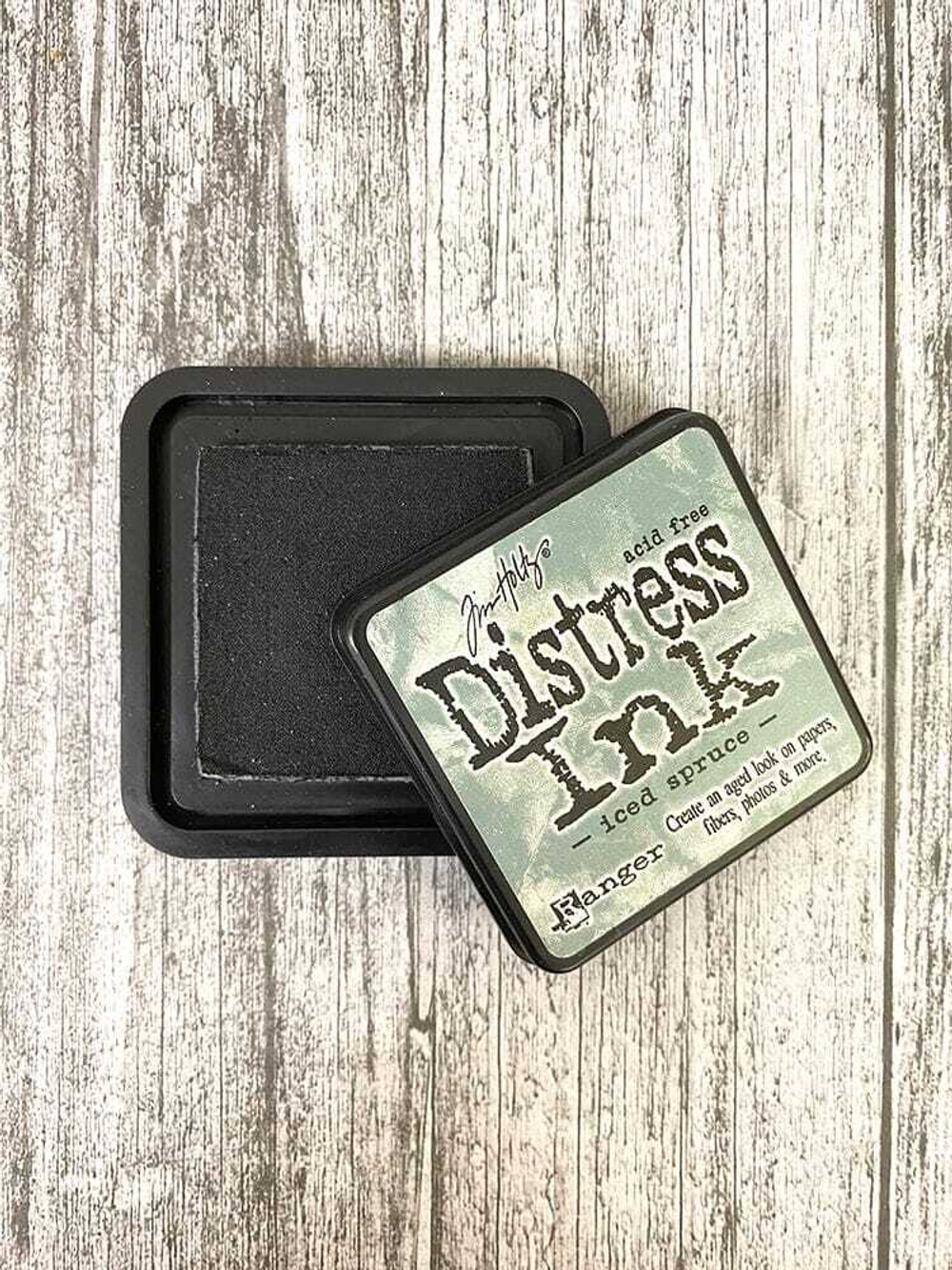 Distress Ink Pad. Iced Spruce