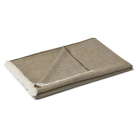 Плед Sidsley Herringbone Natures Collection 130x200 Зеленый