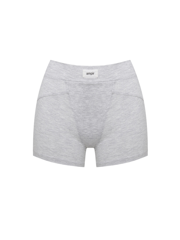 Боксеры высокие молочный меланж