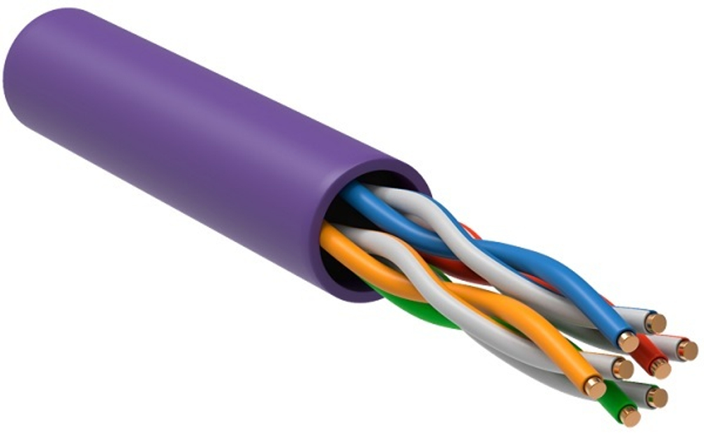 Кабель витая пара U/UTP 5 кат. 4 пары ITK LC1-C5E04-126