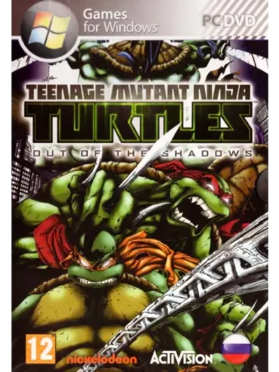 TMNT Out of the Shadows, игра для ПК на DVD