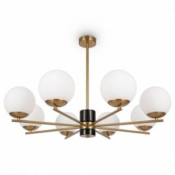 Люстра на штанге Freya Marble FR5230PL-08BS