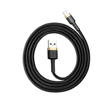 USB cable lightning PVC 1m Ubik UL04AB 2А black