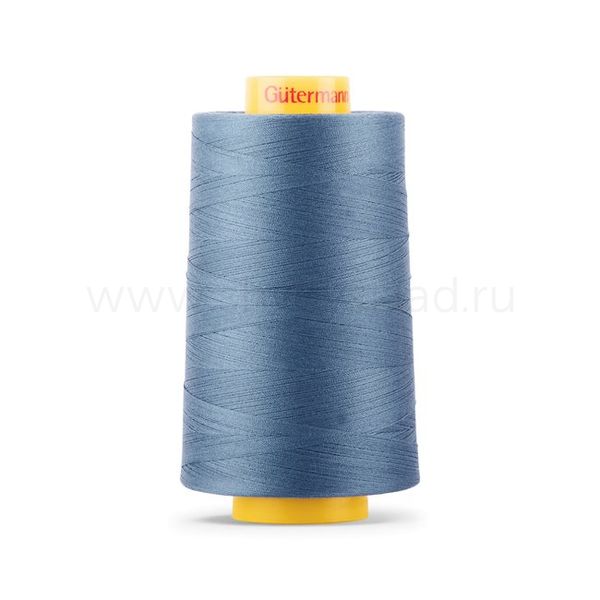 Нитка Gutermann Mara 120 (5000 метров), 1 боб., универсальная | 112 серо-синий джинс