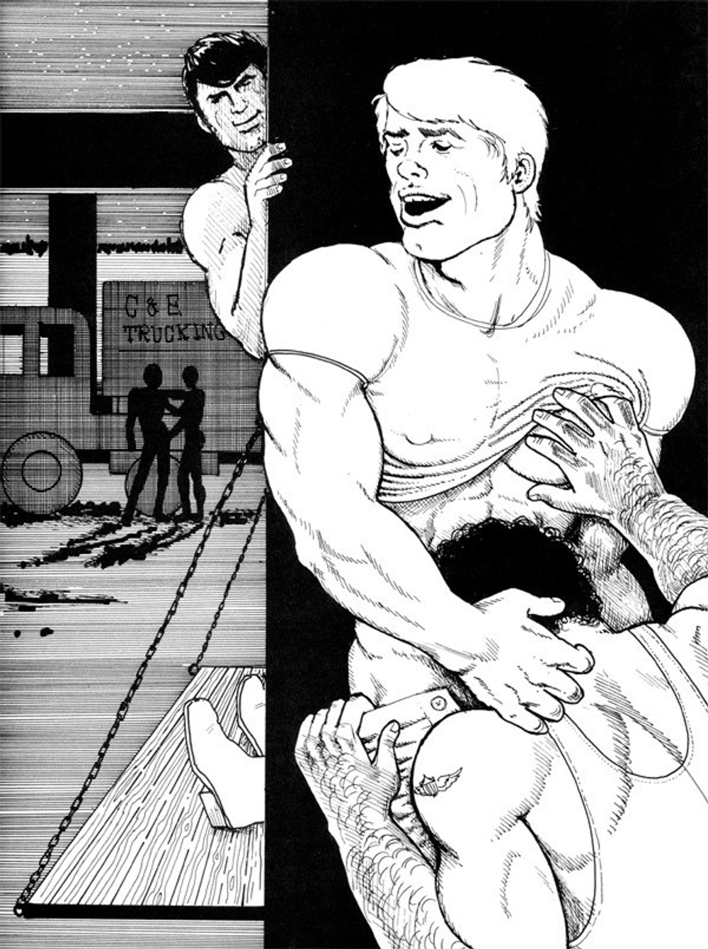 Craig Esposito aka Michael - эротическое искусство художника Крейга Эспозито. 18+