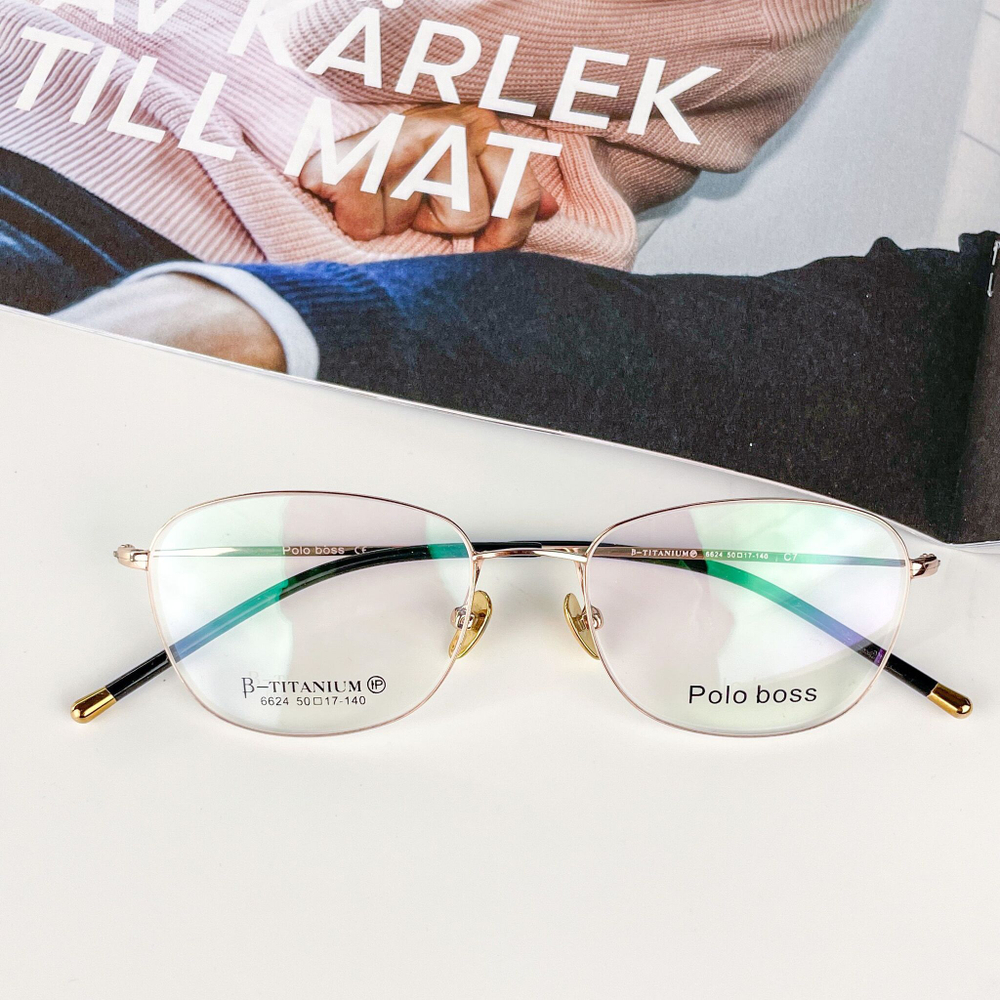 Polo Boss 6624 оправа (б)+ футляр