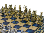 Шахматы с металлическими фигурами "Римляне" 275*275мм.