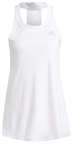 Женский топ теннисный Adidas Club Tank Top W - white/grey two