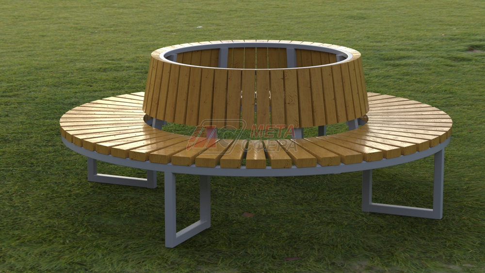 Скамейка Округ