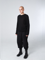 Лонгслив унисекс "Темнота". Черный